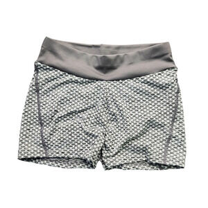 Womens Honeycomb Yoga Shorts with Pockets size Small